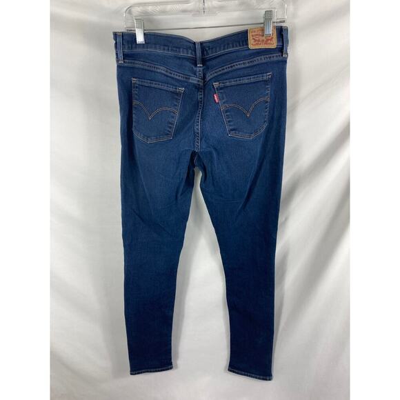 Copied - Levis 311 Shaping Skinny Jean Blue Womans Dark Wash Size 31 - Picture 3 of 3